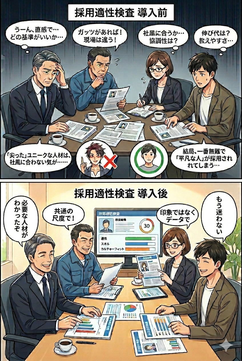 �̗p�K�����������O�ƌ�̃C���X�g