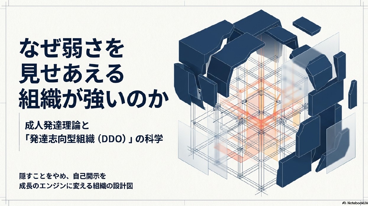なぜ弱さを見せあえる組織が強いのか
