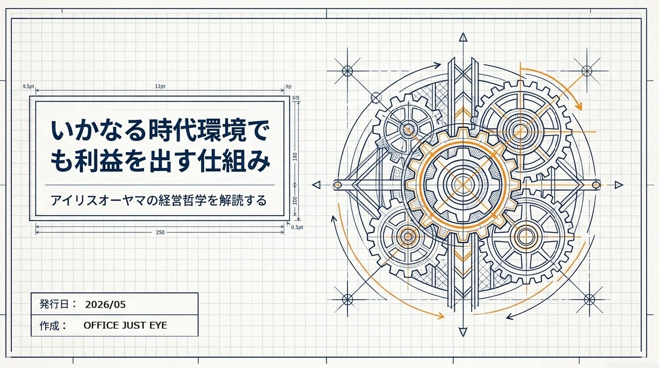 いかなる時代環境でも利益を出す仕組み